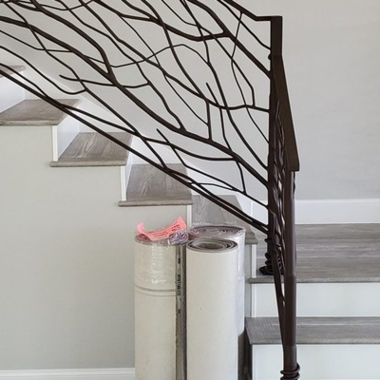LVP Stairs project photos from All Pro Floors in Santa Rosa, CA