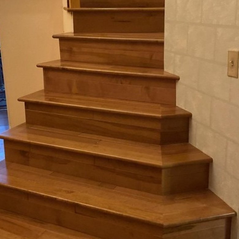 Hardwood Stairs project photos from All Pro Floors in Santa Rosa, CA
